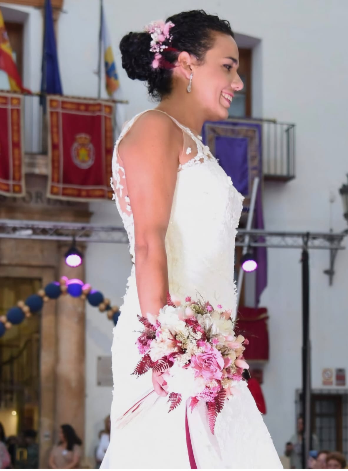 desfile fiesta flores